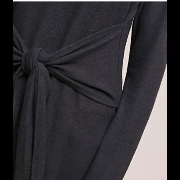 Anthropologie Pure & Good XXS Providence Tunic Bla - Picture 2 of 8